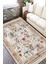 Klasik Vintage Floral Halı Yıkanabilir Kilim Kaymaz Tabanlı Yolluk Dot Tabanlı Halı 2070A 1