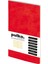 Terzi Dikiş 13X21 cm Çizgisiz Defter Kırmızı 1