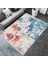 Kaymaz Tabanlı Kilim Modern Halı Makinede Yıkanabilir Halı Dot Tabanlı Halı 6079A 4