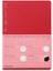 365 Days Notebook A5 Çizgili Japon Defteri Red Kırmızı 1