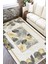 Modern Desenli Yıkanabilir Halı Kilim Kaymaz Tabanlı Yolluk Dot Tabanlı Halı 2198A 4