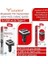 Lucatch LF-153 Araç Fm Transmitter 45W Typ-C Hızlı Şarjlı Çakmaklık Girişli USB + Micro Sd Kart Çalar Bluetooth Baglantılı Müzik ve Telefon Görüşmesi 2