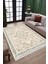 Etnik Desenli Kaymaz Taban Halı Makinede Yıkanabilir Kilim Dot Tabanlı Salon Halısı 3011A 2