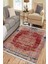 Eskitme Desenli Kaymaz Taban Halı Makinede Yıkanabilir Kilim Dot Tabanlı Salon Halısı 3016D 3