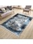 Dekoratif Gri Kilim Makinede Yıkanabilir Kaymaz Taban Kilim Dot Tabanlı Salon Halısı 0054B 1