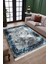 Dekoratif Gri Kilim Makinede Yıkanabilir Kaymaz Taban Kilim Dot Tabanlı Salon Halısı 0054B 4