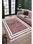 Bordo Modern Halı Makinede Yıkanabilir Kaymaz Taban Kilim Dot Tabanlı Salon Halısı 0070D 2