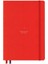 LEUCHTTURM1917 Bauhaus Serisi Not Defteri, Orta Boy (A5), Sert Kapak, 251 Sayfa Mavi Noktalı Defter Red 359619 2