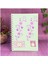 Defter Sticker,laptop Sticker Çiçekli Ağaç Desenli Pvc 70X50X0,5CM 2