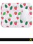 Çilek Desenli Renkli Ergonomik Mouse Pad - 23 cm x 19 cm - Kaydırmaz Taban Ev ve Ofis Kullanımı Için Ideal Fare Altlığı Mousepad 4