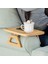 Bambu Kolçak Tepsisi – 33×24 cm | Katlanabilir Koltuk Tepsisi, Doğal Ahşap Kolçak Organizer 2
