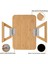 Bambu Kolçak Tepsisi – 33×24 cm | Katlanabilir Koltuk Tepsisi, Doğal Ahşap Kolçak Organizer 7