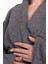 Şalyaka Gri Bornoz Pamuklu Clasic Robe Ekstra Yumuşak Lüx Unisex 3