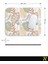 Soyut Yaprak Desenli Renkli Ergonomik Mouse Pad - 23 cm x 19 cm - Kaydırmaz Taban Ev ve Ofis Kullanımı Için Ideal Fare Altlığı Mousepad 6