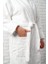 Şalyaka Beyaz Bornoz Pamuklu Clasic Robe Ekstra Yumuşak Lüx Unisex 4