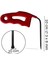 10 cm 3X8MM Çap Plaka Çubuk Büyük Ağız Çubuk - S15-01 1