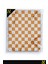 Turuncu Beyaz Renkli Damalı Geometrik Desenli Ergonomik Mouse Pad - 23 cm x 19 cm - Kaydırmaz Taban Ev ve Ofis Kullanımı Için Ideal Fare Altlığı Mousepad 7