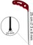 25 cm 3.8 mm Çap Büyük Ağız Balina Kuyruk Çubuk – S15-02 1