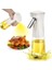 240ML Yağ Zeytinyağı Püskürtücü, Airfryer Sprey Şişesi, Cam Yağ Spreyi, Hava Fritözü Için Yağlık, Barbekü, Salata, Pişirme, Izgara Mutfak Aletleri, Yağdanlık (Beyaz) 2
