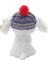 Ty Beanie Boos Bereli Beyaz Peluş Köpek Sleighbell 18 cm 3