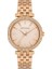 DK.1.1AG1366.08 Çelik Kordon Çelik Kasa 5 Atm Suya Dayanıklı Rose Kadın Kol Saati 1