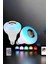 Kablosuz Bluetooth Hoparlör LED Lamba 4