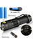 Taktik Tip Zoomlu El Feneri | 2 Adet 1900 Mah Pil + Şarj Cihazı | 3 Mod | Süper Parlak LED 1