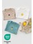 Summer 3lü %100 Pamuk Nakışlı Bebek Body Set 2