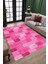 Kaymaz Tabanlı Halı Makinede Yıkanabilir Kilim Desenli Dot Tabanlı Mutfak Halısı 8001A 2