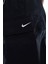 Sportswear Oversized Cargo Dans Pant Kadın Oversize Kargo Cepli Dokuma Eşofman Altı Siyah 4