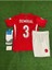 Türkiye Milli Takım Euro 2024 Merih Demiral Çocuk Forması 4'lü Set (Kırmızı) 1