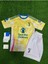 Juventuss 2024/25 Yeni Sezon Kenan Yıldız Deplasman Çocuk Forması 4'lü Set (Yellow) 2
