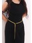 Pınkmark Kadın Gold Retro Ayarlanabilir Zincir Kemer PMKM25769 1