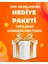 Çelik Kordon 2 Yıl Garantili 30 mt Suya Dayanıklı Kadın Kol Saati+Bileklik HM.23257.5 5