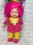 Gökkuşağı Bebekleri Lahana Bebek , Dolgu Bebek , Et Bebek 45 cm (Yeni Sezon) Neon Pembe 2