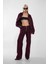 Plum Renkli Kourt Oversized Ceket - Rahat Fit ve Şık Detaylar 1