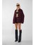 Plum Renkli Kourt Oversized Ceket - Rahat Fit ve Şık Detaylar 3