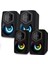 ARS-PCSP40 Baslı 3.5mm Jack 2X3W Rgb Işıklı Bilgisayar Hoparlörü 2