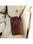 Kim Deri Cep Telefonu Çantası, Küçük Crossbody, Unisex, Cüzdanlı 2
