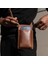 Kim Deri Cep Telefonu Çantası, Küçük Crossbody, Unisex, Cüzdanlı 3