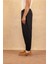 Şık Koyu Gri Kısa Kesim Yün Karışımı Pantolon | Le Pantalon Cropped 2