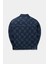 Jacob Denim Ceket - Monogram Desenli, Regular Fit, Mavi, 100% Pamuk 2