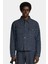 ralf Erkek Ceket - Denim Jakarlı, Monogram Desenli, Regular Fit 3
