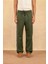 Şık ve Rahat Le Pantalon Torsades: Kaki Yün Karışımlı Pantolon 2