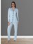 Dvina Effortt Lohusa Pijama Takımı Mavi - 8097 1