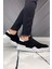 J037 Ortopedik Taban Günlük Süet Erkek Sneaker Spor Ayakkabı Sbt Siyah 3