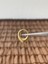 316 L Cerrahi Çelik V Modeli Kilitli Halka Piercing 8 mm x 1,2 mm 2
