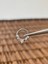 316 L Cerrahi Çelik Güller ve Zirkon Kalp Kilitli Halka Piercing 8 mm x 1,2 mm 1