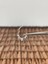 316 L Cerrahi Çelik Güller ve Zirkon Kalp Kilitli Halka Piercing 8 mm x 1,2 mm 2