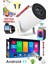 Taşınabilir Akıllı Projektör 1280X720 P Bluetooth Wi-Fi Android 11 Ev Sineması 1